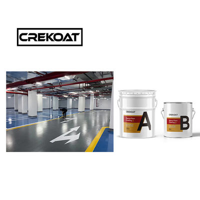Hardenador de revestimiento industrial de piso epoxi Adhesión de pintura de piso duradera 3 mm