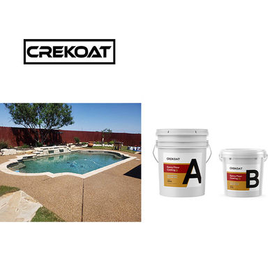 Revestimiento de suelo poliespartico de alta construcción aspartico resistente a los rayos UV sin amarillear