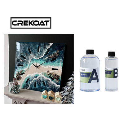 Crystal Clear Epoxy Resin For multiusos que echa alto final del lustre