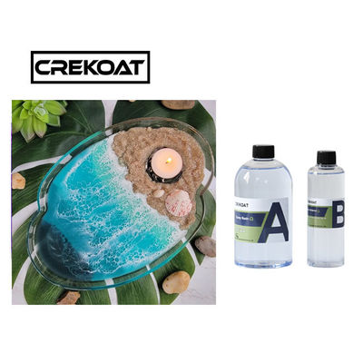 Alta tabla clara dura del río de la joyería de Art Resin Epoxy For Coaster del lustre