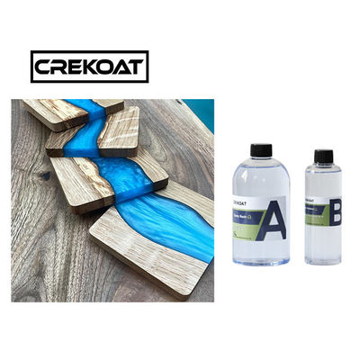 Los artes de lanzamiento profundos Crystal Clear Epoxy Art Resin resisten el rasguño