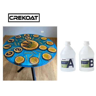 El curado rápido del TDS profundamente vierte la resina de epoxy para la madera de la tabla del río de la encimera de la sobremesa