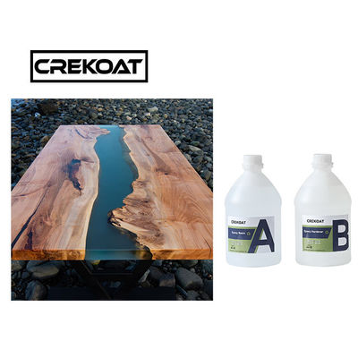 Alto lustre Crystal Clear Epoxy Resin Kit que echa y que cubre