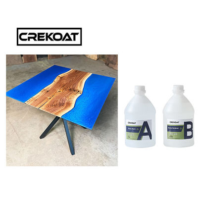 La burbuja resistente ULTRAVIOLETA de la resina de epoxy del bastidor libre profundamente vierte el vidrio líquido