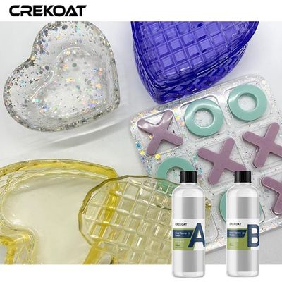 Vidrio líquido no tóxico, epoxi de vertido profundo para la fundición de dados de resina