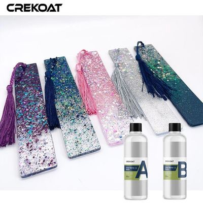 Resina epoxi transparente de gran dureza para encapsular artesanía