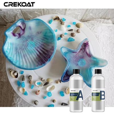 Artesanía 2 Parte Resina clara con burbujas mínimas