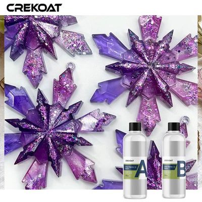 Claridad cristalina 2 galones de resina Inhibidores UV Prevenir la decoloración