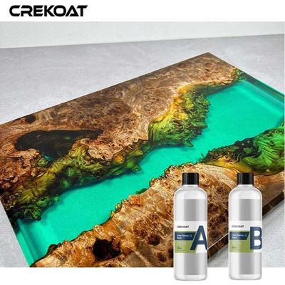 Resina de lanzamiento del tablero de la mesa brillante del final para la madera de capa y las encimeras concretas