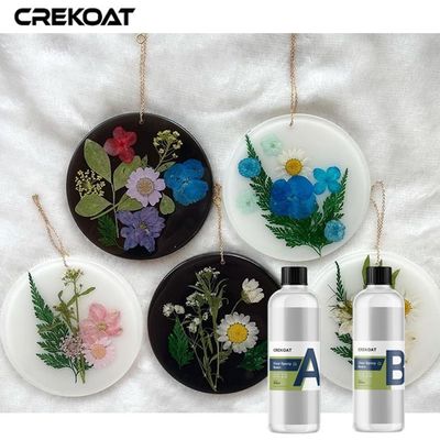 Resina de epoxy clara del 1:1 para las ilustraciones y la joyería de los artes de la artesanía en madera