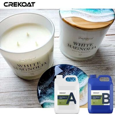 Epoxi transparente de lija de alta transparencia para la producción de juegos de montañas de resina