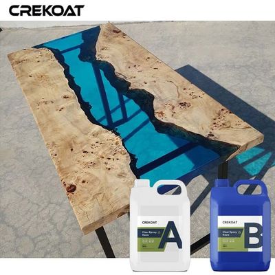 Resina de madera epoxi transparente brillante UV estable para la fundición de esculturas al aire libre