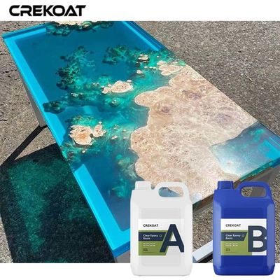 Trabajo de la madera fundición profunda Epoxi transparente excelencias en piezas de arte Mesas de trabajo Río mesas