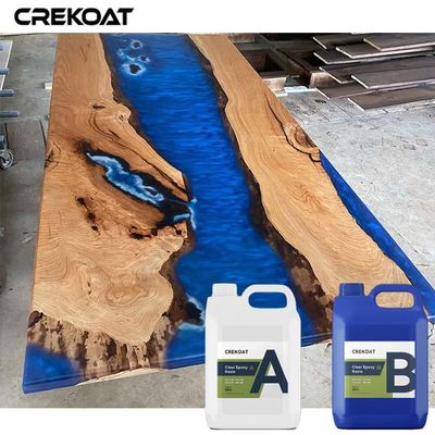 Tablas de río fundición profunda verter resina epoxi Notables obras de arte