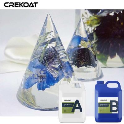 Resina artesanal auto nivelación Resina epoxi clara para la fabricación de colgantes de resina