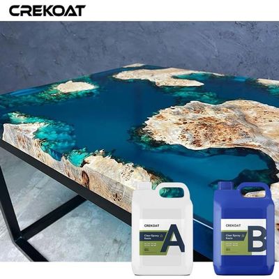 Grado industrial 1 galón de resina de fundición líquida epoxi clara a prueba de agua