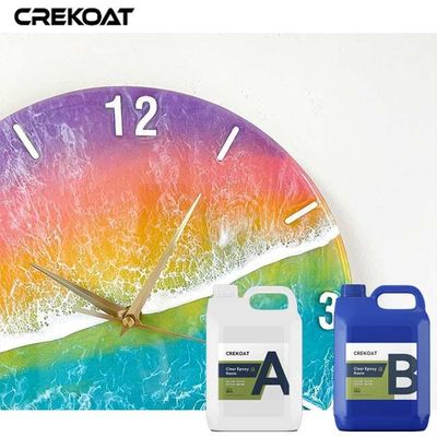 Versatile Clear Deep Pour Epoxy Resin Enhances Color And Depth In Artwork