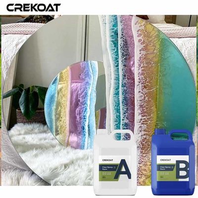 El alto lustre 2/1 profundamente vierte la resina de epoxy para los agregados de piedra de la cerámica de cristal