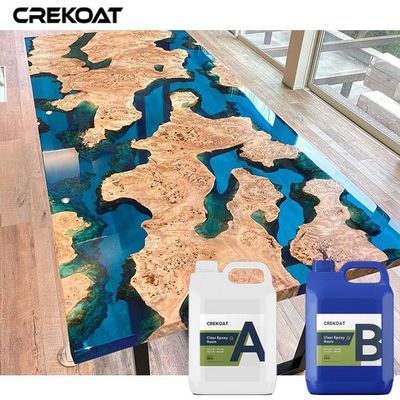 El curado lento profundamente vierte la resina de epoxy 2 porciones 55m m densamente para resistir las sustancias químicas