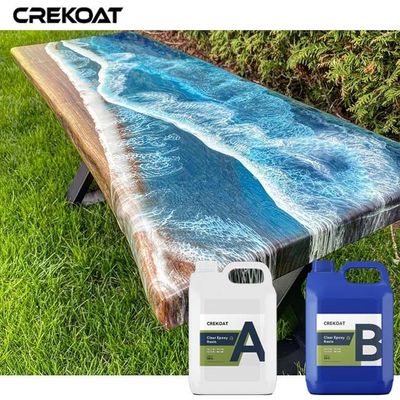 Durable Protection Heat Resistant Clear Epoxy Elegant Glass Like Surface MSDS