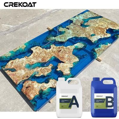 UV Resistance Deep Pour Epoxy Resin Self Leveling High Heat Resistance