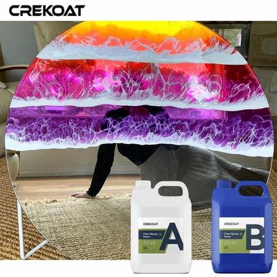 El establo ULTRAVIOLETA profundamente vierte la resina de epoxy para Art Photography And Craft Projects