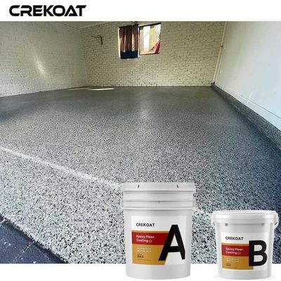 Mezcla Chips Epoxy Flake Floor Coating para el suelo concreto del garaje