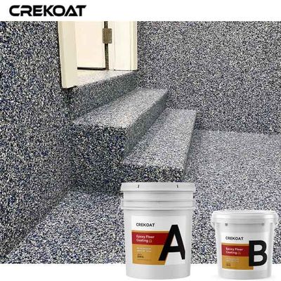 Resiliencia sísmica Los colores de revestimiento de suelo de chapa epoxi conservan la vitalidad con el tiempo Bajo COV