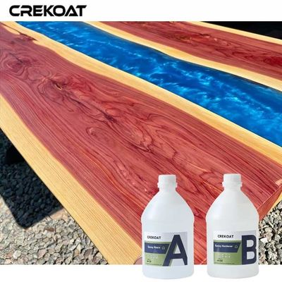 Resina de fundición líquida epoxi no tóxica Artesanía Decoración de baño Resistente al agua