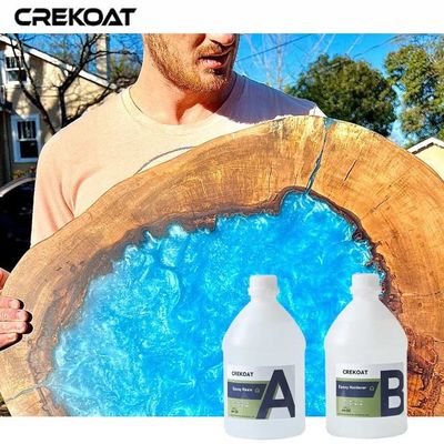 Alta claridad y transparencia Resina fundida profunda para mostrar objetos incrustados