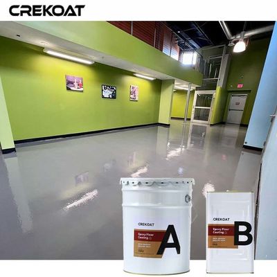Revestimiento de pisos de color epoxi y poliuretano de alto rendimiento