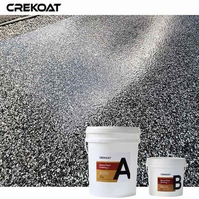 El revestimiento de piso de polipartico epoxi con bajo contenido de COV mejora la flexibilidad y la resistencia a la abrasión