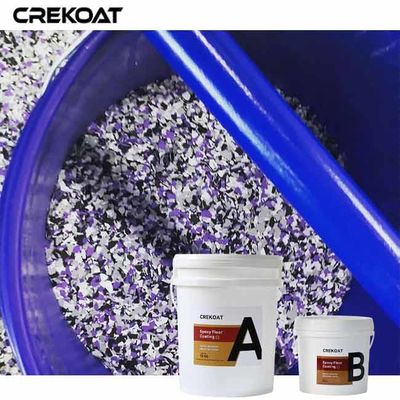 Revestimiento transparente de suelo de chapa epoxi, alta resistencia a los arañazos para uso pesado