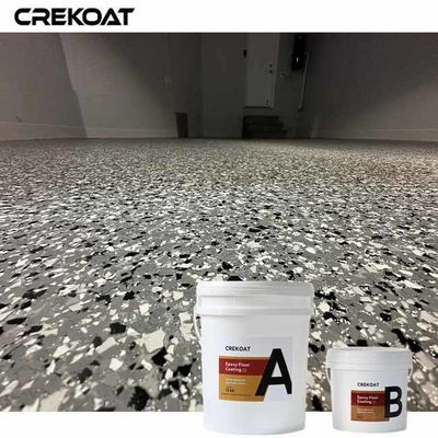 Rapid Curing Full Flake Epoxy Floor Coating For Quick Project Completion Seamless Finish