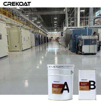 La capa media de epoxi auto-nivelable crea enlaces con las capas de primer y de capa superior