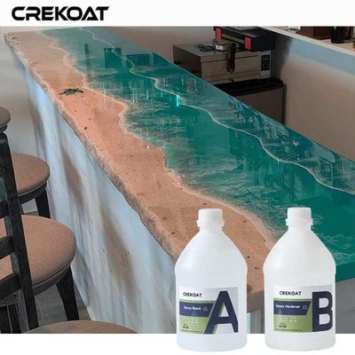 Rapid Curing Self Leveling Bar Top Epoxy For A Crystal-Clear High-Gloss Finish