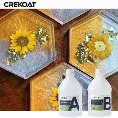 Sin burbujas, mejor epoxi transparente, ideal para la fabricación de piezas de resina y decoración para el hogar.