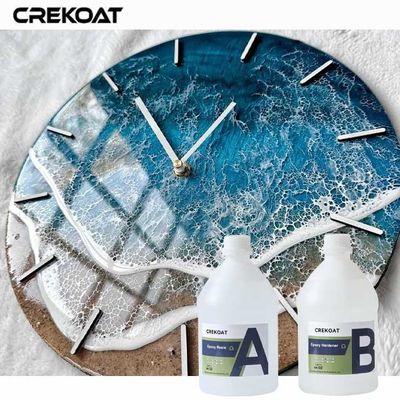 Resina epoxi de mesa superior de bajo olor Tiempo de curación rápido para completar el proyecto rápidamente