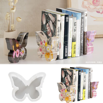 DIY Drip Glue Mold Large Butterfly Stereoscopic Book Stand Aromatherapy Gypsum Candle Silicone Mold