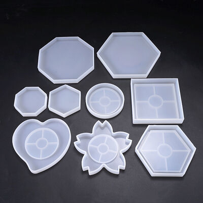 Spot wholesale silicone flowerpot base tea cup pad crystal drip glue DIY mold grinding tool Easter