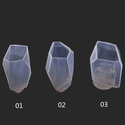 Crystal dropper cut surface stone silicone mold DIY handmade jewelry ornament mold 3D mold