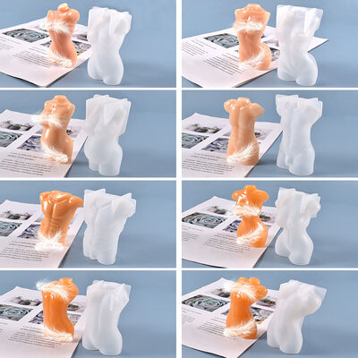 DIY crystal dropper mold simulates human body, male body, female body, model, stage decoration, silicone mold