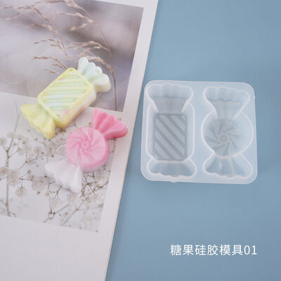 DIY crystal dropper mold candy gummies homemade food toys cake cheese cartoon silicone mold