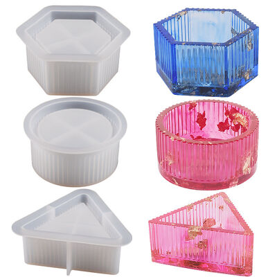 Crystal dropper DIY resin mirror connected earrings pendant jewelry pendant cloud leaf pendant silicone mold