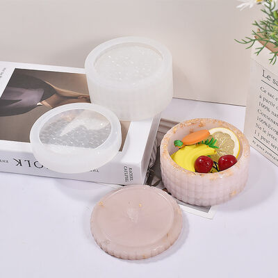 Crystal Drip Glue Diamond Storage Box Mold Stacking Music Storage Box DIY Drip Glue Diamond Surface Storage Box Grinding