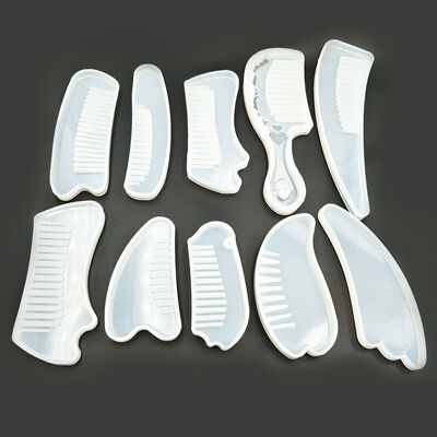 Mirror Smooth Crystal Drop Glue UV Resin Glue Handmade Silicone Mold Cartoon Cute Comb Mold Multiple Options To Choose From