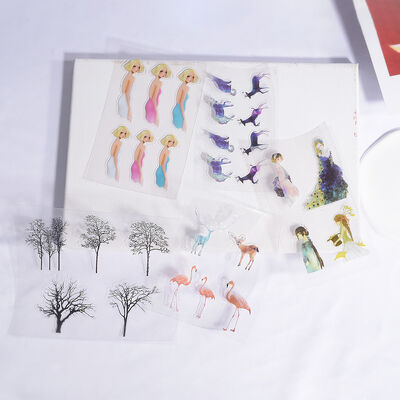 DIY Crystal Dropper Molds, Multiple Portrait Animal Materials, Stickers, Dropper Materials, Dropper Fillers