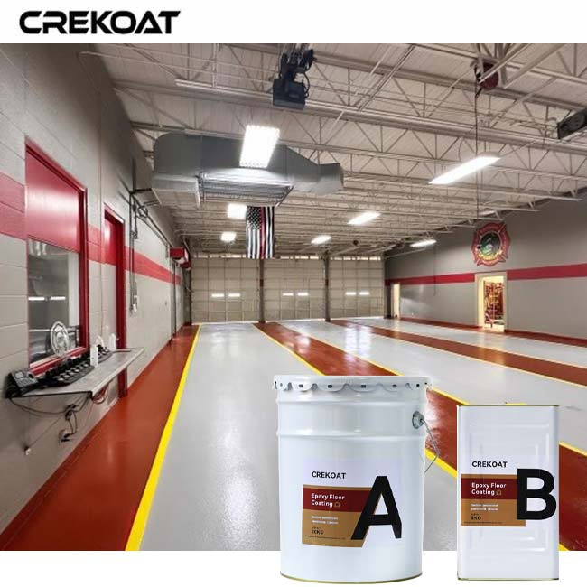 Fast Cure Epoxy Floor Paint with 5:1 Mix Ratio and 20Kg/Bucket ...