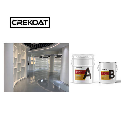 Espray para revestimiento industrial de piso epoxi a base de agua de 3 mm TDS para maquinaria pesada