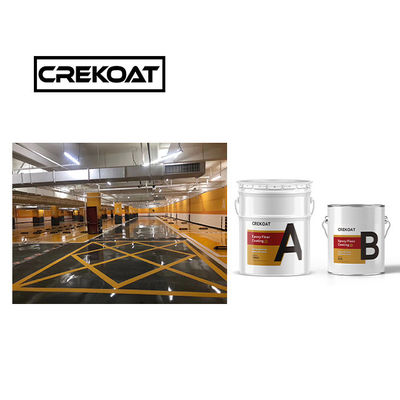 Pintura para suelos epoxi de capa superior resina de hormigón industrial pintura limpiable